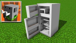 Craftsman: Building Craft - HOW to make A WORKING FRIDGE (wow!)