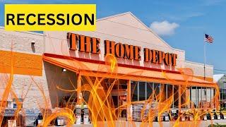 Recession Warning from Home Depot as Economy Crashes