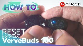 How to reset Motorola Vervebuds 100 TWS By Soundproofbros