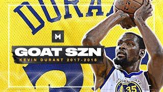 Kevin Durant's EPIC 2017-18 Season Vol. 1  Too Good!  | GOAT SZN