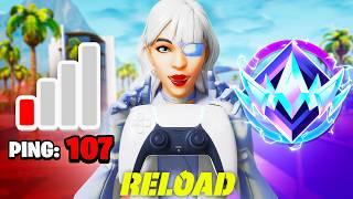 100 Ping Solo Controller Ranked Reload Speedrun (Platinum to Unreal)