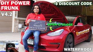 Tesla Model 3 Power Frunk (Hansshow V4.2) Easy Motorized Automatic Frunk Installation 2021