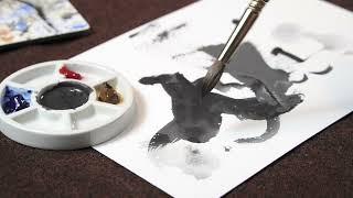 The Secret to Stunning Mixed Media Art? Kuretake Fluid Graphite