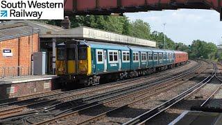 Trains at Raynes Park, SWML - 5th June 2024