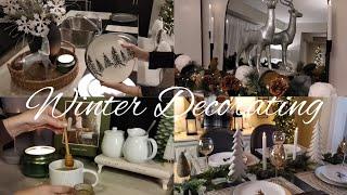 DECORATE WITH ME FOR WINTER SIMPLE AND MINIMALISTIC WINTER DECORDECORATE ON A BUDGET