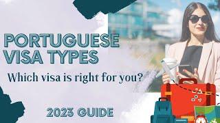 All Types of Portugal Visas | Updated 2023 | Moving To Portugal | Farrukh Dall #portugal