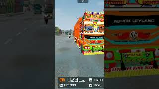 Ashok Leyland truck Mod in bus Indonesia simulator #short #busindonesia