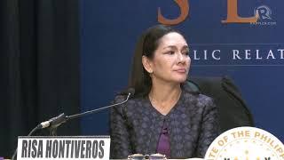 WATCH: Hontiveros holds press briefing on Mayor Alice Guo’s case