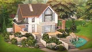 Calming Scandinavian Family Home  | The Sims 4 Speed Build