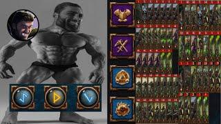 Demi Giga Chad Dwarfs vs Virgin Skaven Swarm