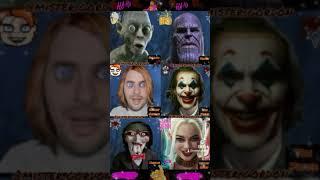 Equipo Chucky Gordon Vs Equipo The  Joker/Bad Romance Challenge TikTok/Terror Humor. #Shorts YouTube