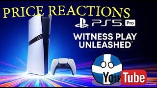 Greek YouTubers PS5pro Price Live Reactions