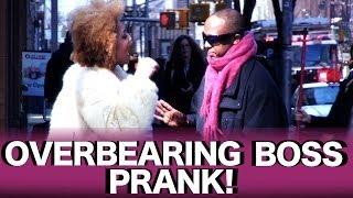 OVERBEARING BOSS PRANK | OLegendStudios