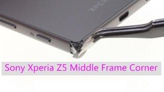 Sony Xperia Z5 Dual Middle Frame Corner Repair Guide