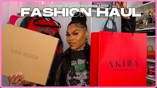 FASHION HAUL| Shop Akira & Steve Madden Sales| Birthday Haul