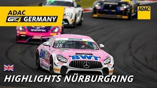 Highlights ADAC GT4 Germany Nürburgring | Race 2 | English | ADAC Motorsports