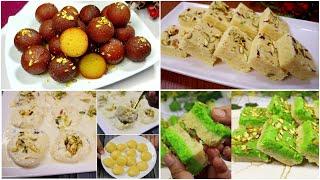 4 Pakistani Mithai/Sweet Recipes By Tasty Food with Maria