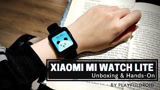 Xiaomi Mi Watch Lite Unboxing & Hands-On Video