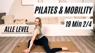 PILATES & MOBILITY WORKOUT ‍️2/4 (19 MIN) #pilates #mobility