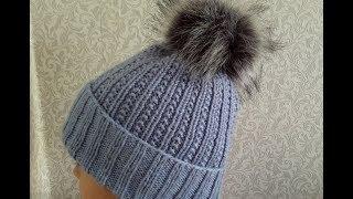 KNITTING!BEAUTIFUL HAT WITH A SIMPLE PATTERN!Even beginners can do it