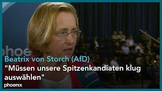 AfD-Parteitag: Interview mit Beatrix von Storch, stellvertretende AfD-Fraktionschefin | 29.06.2024