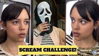 Jenna Ortega “ Scream 6” scene Challenge Accepted Video #jennaortega