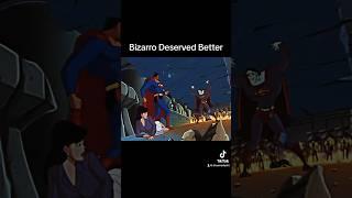 Bizarro saves Superman and Lois.