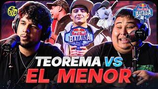 ¿TEOREMA LE GANABA A ÉL MENOR? - Reaccionamos a su batalla en Red Bull Chile - EYOU TV