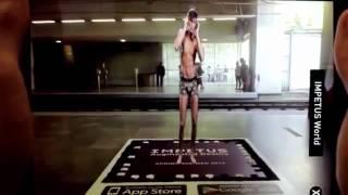 Impetus underwear present sexy guys with AR technology