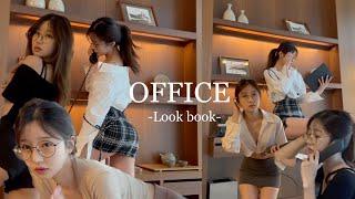 Korean Girl Office Look Book 