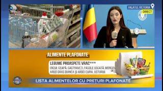 Stirile Kanal D - Lista alimentelor cu preturile plafonate! | Editie de pranz