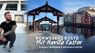 The Norwegian Mail Ship Route with Havila Castor - Vlog #2: On the road in Trondheim