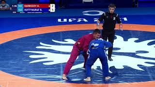 Round 2 Men's GP Gi - 92 kg: N. KARBOZOV (KAZ) v. B. KUTTYMURAT (KAZ)