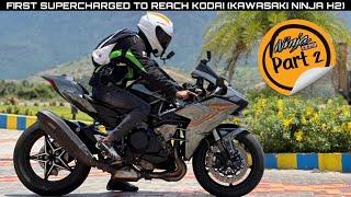 | FIRST SUPERCHARGED TO REACH KODAI | H2 TAMIL | SUPERBIKES IN KODAI | #ninjah2 #s1000rr #z1000