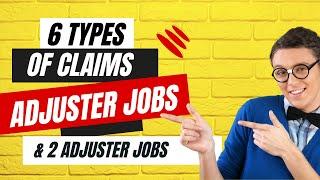  6 Types of Claims Adjuster Position | 2 Claims Adjusters job