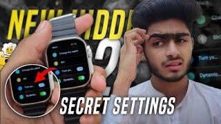 TOP 2 New Secret Settings Of T800/T900 Ultra 2 Smart Watch  | Hidden Settings T800 Ultra 2  | YL