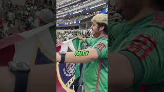 I went to a Mexico Copa America match as a USMNT fan  #copaamerica #seleccionmexicana #futbol