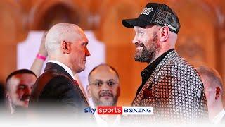 The FIRST face-off ahead of Usyk vs Fury rematch! 