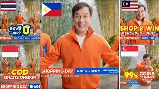 Jackie Chan SHOPEE Ads (Indonesia, Philippines, Thailand, Malaysia, Singapore)