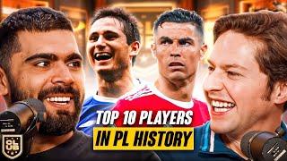 Ranking The Top 10 Players In Premier League History!