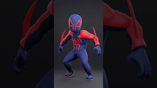 Blender Modeling Spider-Man 2099 #blender #spiderman2099 #3dmodeling