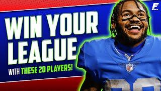 20 Players You Must Draft BEFORE Your Leaguemates (2022 Fantasy Football)