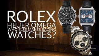 Rolex Heuer Omega - Who Else Makes Racing or Auto Inspired Watches - Under $1000