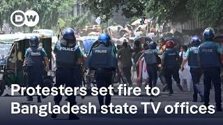 Dozens dead in violent clashes in Bangladesh | DW News