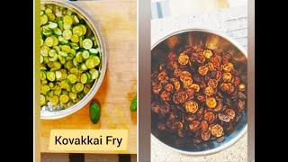 Kovakkai Fry / Ivy Gourd Fry in Tamil