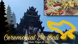 Hari Raya Besar Hindu di Bali | Ceremonial Galungan in Bali