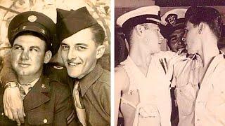 Servicemen = In War + Peace + Love (Part 2) = Gay Interest Vintage Photomontage