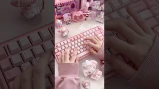 kiiboom breeze 75  #asmr #keyboard #kawaii #pinkaesthetic #typing