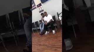 DeAndre Nico! Barbershop Fun - Singing "Tennessee Whiskey" Cover