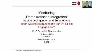 #EngagiertGeforscht mit dem Zentrum f. zivilgesellschaftliches Engagement: Demokratische Integration